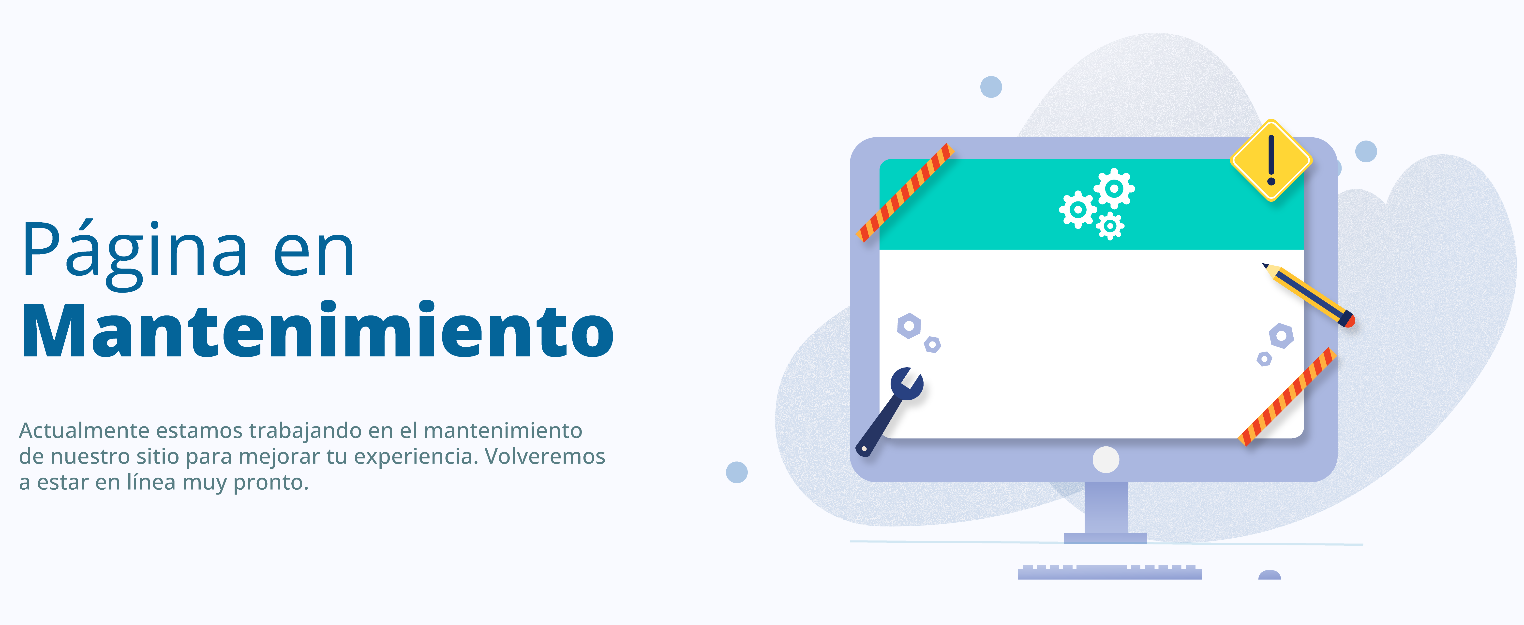 Página en mantenimiento