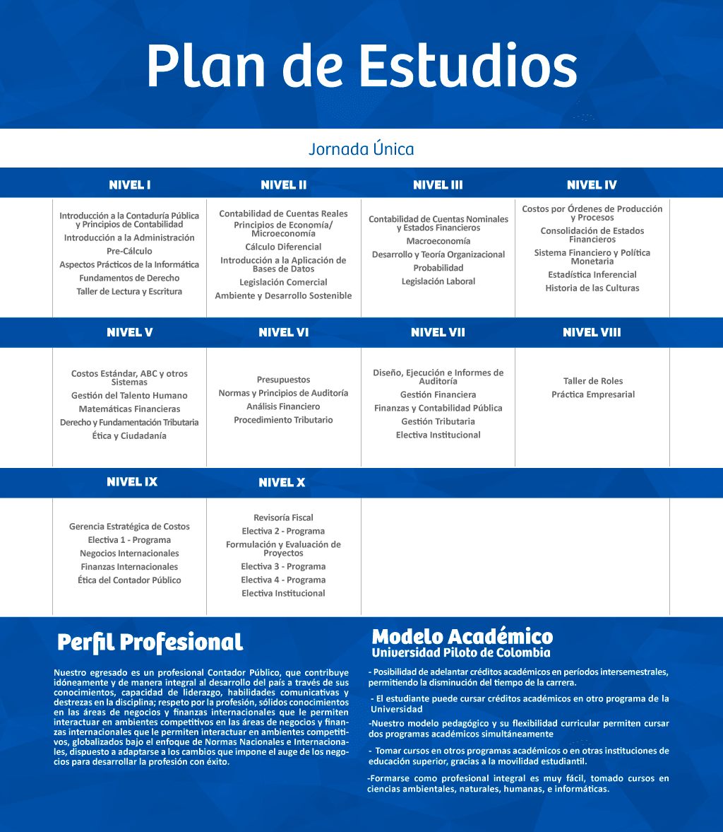 Contaduria Publica Universidad Piloto De Colombia