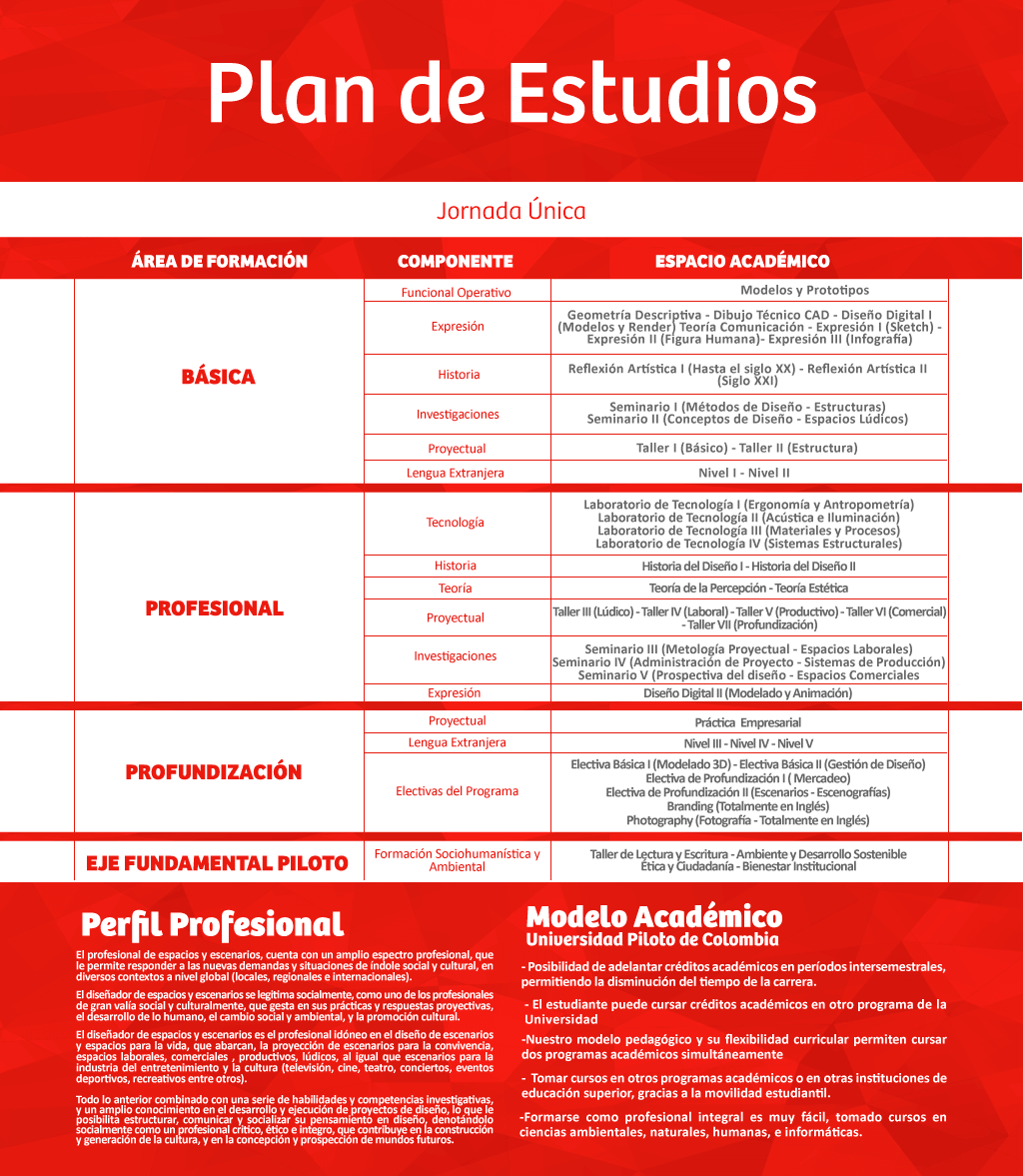 Diseno De Espacios Y Escenarios Universidad Piloto De Colombia