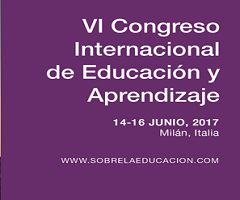 VI CONGRESO INTERNACIONAL DE EDUCACIÓN Y APRENDIZAJE. - Universidad ...