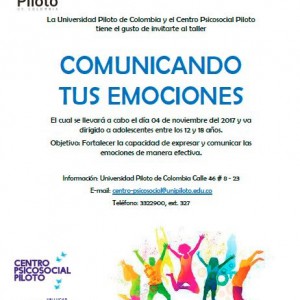 Taller comunicando tus emociones