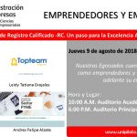 EMPRENDEDORES Y EMPRESAS