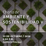CHARLA DE AMBIENTE Y SOSTENIBILIDAD V // ARQUITECTURA + ENTORNO NATURAL