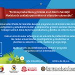 «Formas productivas y familia en el barrio Santafé: Modelos de cuidado para niños en situación vulnerable»