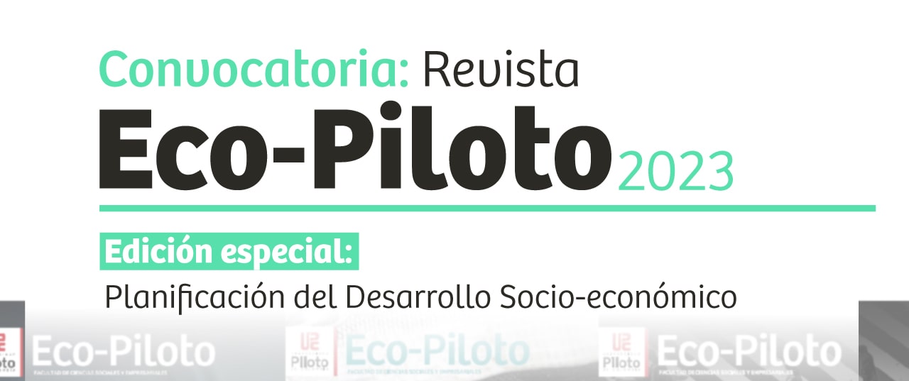 Convocatoria Revista Eco-Piloto 2023