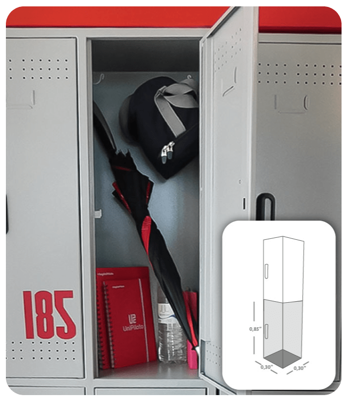 Lockers sede Fundadores