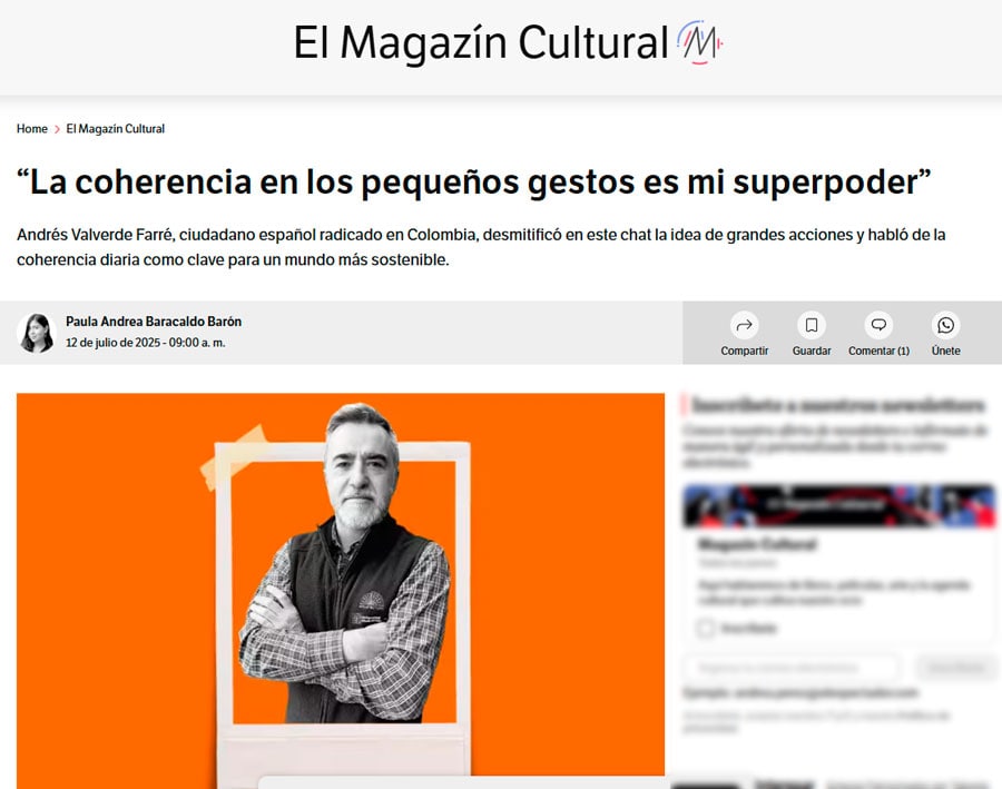La coherencia en los pequeños gestos es mi superpoder