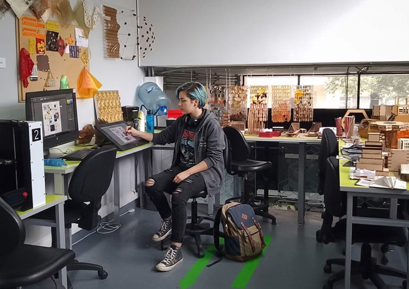 Nuestras instalaciones - Laboratorio de Diseño