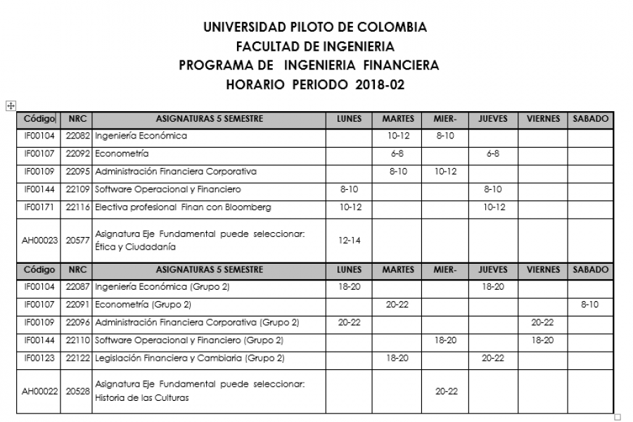 SEMESTRE5